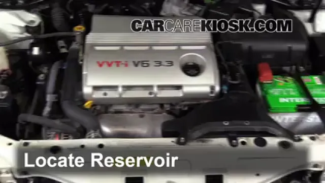 2006 Toyota Solara SLE 3.3L V6 Coupe Liquide essuie-glace Ajouter du liquide